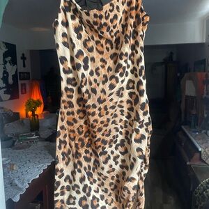 Papermoon Leopard Print Dress